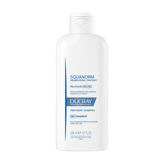 Ducray Squanorm, szampon przeciwłupieżowy, łupież suchy 200 ml - zdjęcie produktu