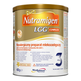 Nutramigen 3 LGG Complete, hipoalergiczny preparat mlekozastępczy, powyżej 1 roku, smak waniliowy, 400 g - miniaturka zdjęcia produktu