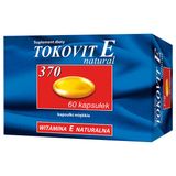 Tokovit E 370 natural, 60 kapsułek USZKODZONE OPAKOWANIE - miniaturka zdjęcia produktu