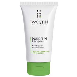 Iwostin Purritin Rehydrin, nawilżający żel do mycia twarzy, 150 ml - zdjęcie produktu