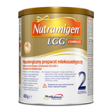 Nutramigen 2 LGG Complete, hipoalergiczny preparat mlekozastępczy, od 6 miesiąca, 400 g - miniaturka zdjęcia produktu