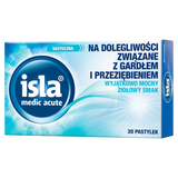 Isla Medic Acute, smak ziołowy, 20 pastylek do ssania Isla Medic Acute, smak ziołowy, 20 pastylek do ssania - miniaturka zdjęcia produktu
