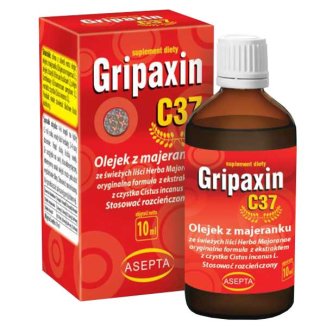 Gripaxin C37, olejek majerankowy, 10 ml - zdjęcie produktu