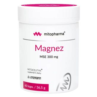 Mito-Pharma Magnez MSE 300 mg, 60 kapsułek - zdjęcie produktu