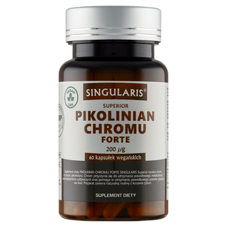 Singularis Superior Pikolinian Chromu Forte, 60 kapsułek wegańskich - zdjęcie produktu