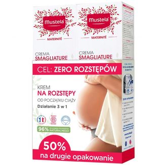 Zestaw Mustela Maternite, krem na rozstępy, 2 x 250 ml  USZKODZONE OPAKOWANIE - zdjęcie produktu