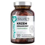 MyVita Silver Krzem organiczy, standaryzowany ekstrakt z pędów bambusa, 120 kapsułek - miniaturka zdjęcia produktu