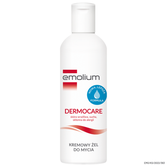 Emolium Dermocare, kremowy żel do mycia, od 1 miesiąca, 200 ml - zdjęcie produktu