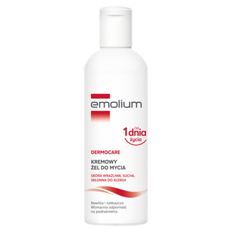 Emolium Dermocare, kremowy żel do mycia, od 1 miesiąca, 200 ml - zdjęcie produktu