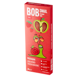 Bob Snail Roll Przekąska owocowa, jabłko, truskawka, 30 g KRÓTKA DATA - miniaturka zdjęcia produktu