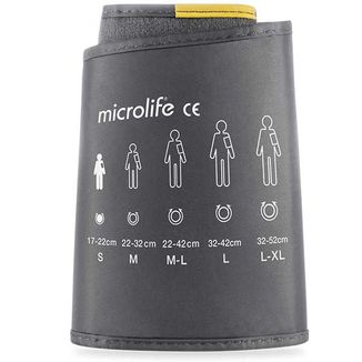 Microlife, mankiet do ciśnieniomierzy serii B, czarny, rozmiar S, 17-22 cm, 1 sztuka - zdjęcie produktu