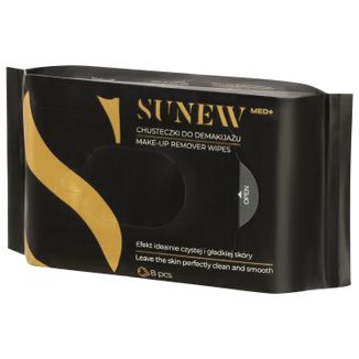 SunewMed+, chusteczki do demakijażu, 8 sztuk - zdjęcie produktu