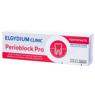 Elgydium Clinic Perioblock Pro, pasta do zębów, 50 ml - zdjęcie produktu