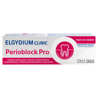 Elgydium Clinic Perioblock Pro, pasta do zębów wspomagająca leczenie, 50 ml - zdjęcie produktu