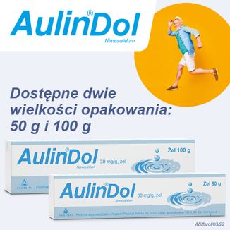 AulinDol 0,03 g/g, żel, 50 g - 6 AulinDol 0,03 g/g, żel, 50 g - 6 - zdjęcie produktu
