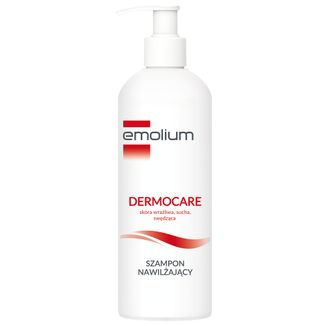 Emolium Dermocare, szampon nawilżający, od 1 miesiąca, 400 ml USZKODZONE OPAKOWANIE - zdjęcie produktu