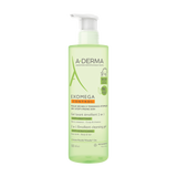 A-Derma Exomega Control 2w1, żel emolient do mycia ciała, twarzy, włosów, od urodzenia, 500 ml - miniaturka zdjęcia produktu