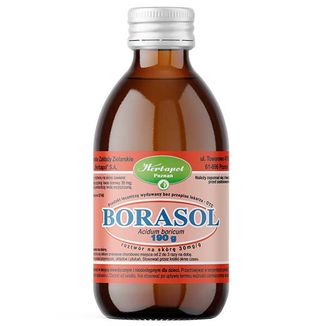 Borasol 0,03 g/ g, roztwór na skórę, 190 g - zdjęcie produktu