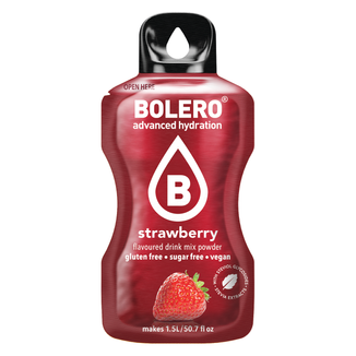 Bolero Strawberry, napój w proszku, 9 g - zdjęcie produktu