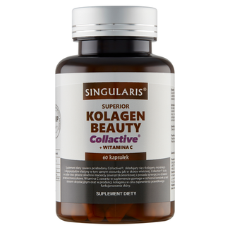 Singularis Superior Kolagen Beauty Collactive + Witamina C, 60 kapsułek KRÓTKA DATA - zdjęcie produktu