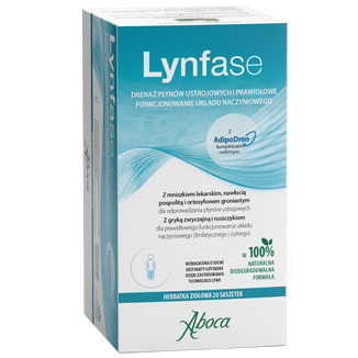 Fitomagra Lynfase z AdipoDren, herbata ziołowa, 2 g x 20 saszetek - zdjęcie produktu
