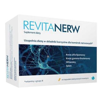 Revitanerw, 20 kapsułek USZKODZONE OPAKOWANIE - zdjęcie produktu