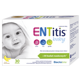 ENTitis Baby dla niemowląt powyżej 6 miesiąca i dzieci, smak bananowy, 30 saszetek USZKODZONE OPAKOWANIE - miniaturka zdjęcia produktu
