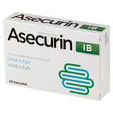 Asecurin IB, 20 kapsułek KRÓTKA DATA - miniaturka zdjęcia produktu