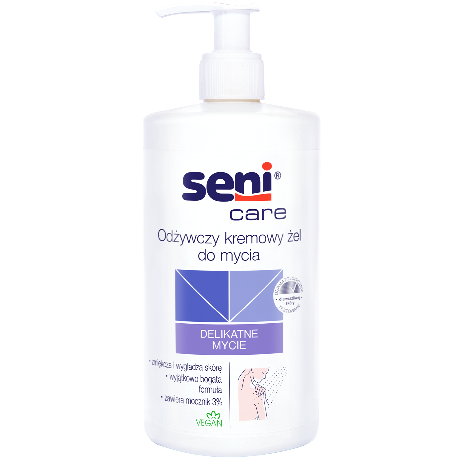 Seni Seni Care, pflegend cremig Waschgel mit Harnstoff, 500 ml — Inhaltsstoffe und Bewertung