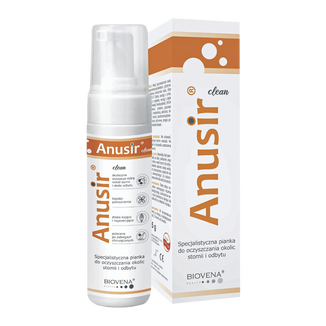 Anusir Clean, specjalistyczna pianka do oczyszczania okolic stomii i odbytu, 225 g - zdjęcie produktu