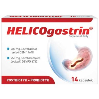 Helicogastrin, 14 kapsułek - zdjęcie produktu