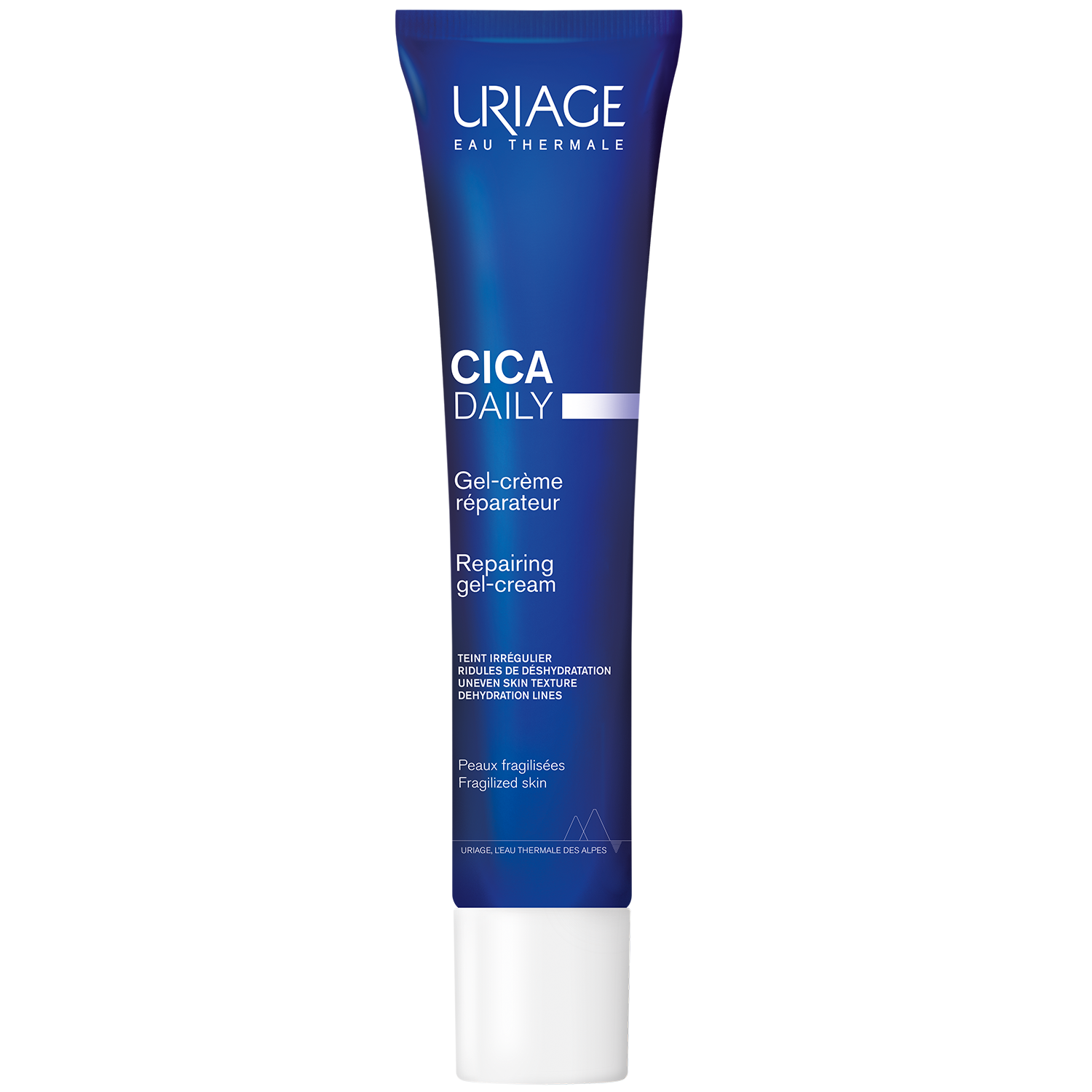 Uriage CICA Daily, Gel-Creme aufbauend für empfindliche Haut, 40 ml
