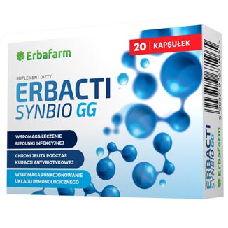 Erbafarm Naturale Erbacti Synbio GG, 20 kapsułek - zdjęcie produktu