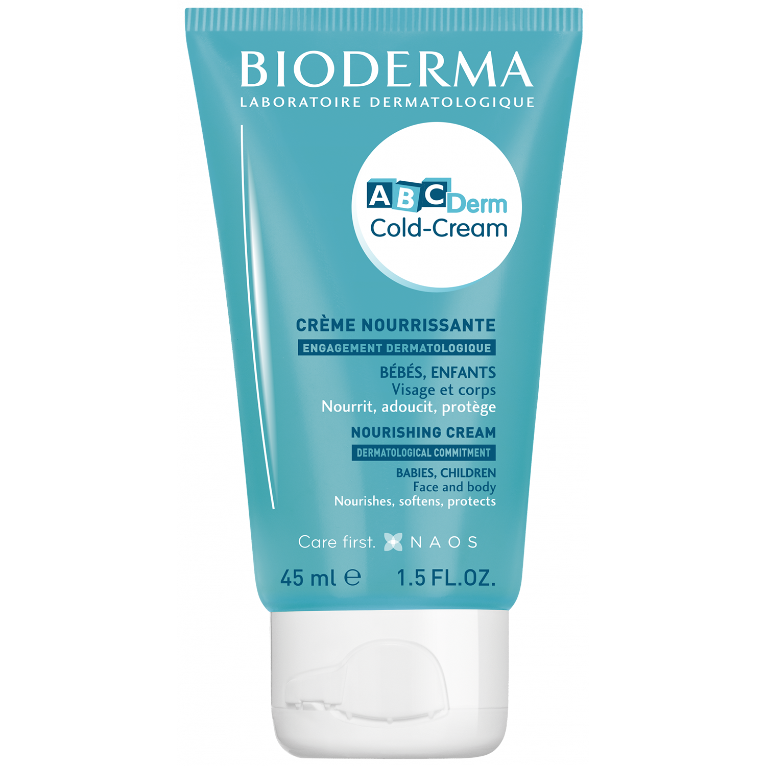 Bioderma Bioderma ABCDerm Cold-Cream, schützend Creme rückfettend für Gesicht und Körper, für Babys und Kinder, 45 ml — Inhaltsstoffe und Bewertung