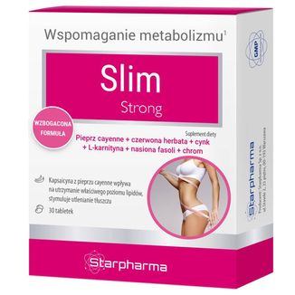 SlimStrong, 30 tabletek USZKODZONE OPAKOWANIE - zdjęcie produktu