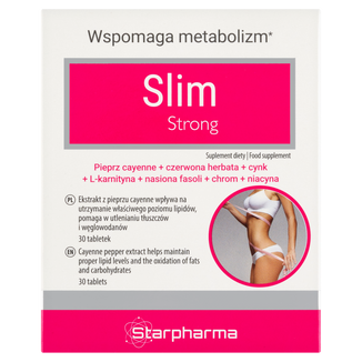 SlimStrong, 30 tabletek - zdjęcie produktu