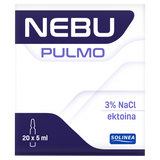 Nebu Pulmo, 3% roztwór do inhalacji z ektoiną, 5 x 20 ampułek - miniaturka zdjęcia produktu