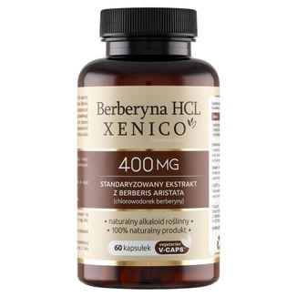 Berberyna HCL Xenico, 60 kapsułek - zdjęcie produktu