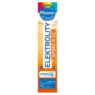 Plusssz Elektrolity Sport 100% Complex, smak cytrynowo-grejpfrutowy, 24 tabletki musujące - zdjęcie produktu