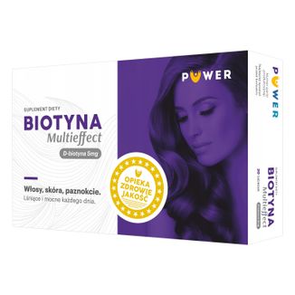 Biotyna Multieffect, 30 tabletek - zdjęcie produktu