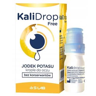 KaliDrop Free, krople do oczu z jodkiem potasu, 10 ml - zdjęcie produktu