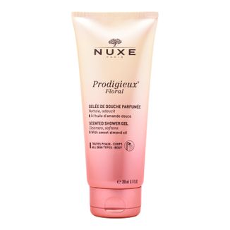 Nuxe Prodigieux Floral, delikatny żel pod prysznic o kwiatowym zapachu, 200 ml - zdjęcie produktu