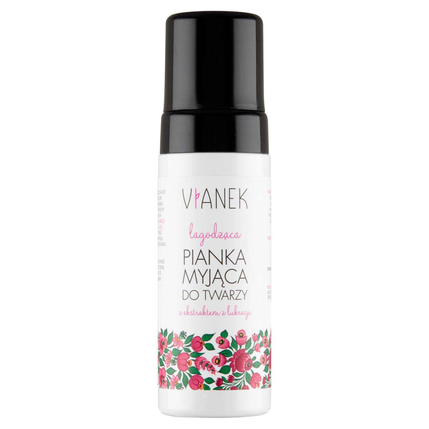 Vianek Vianek, łagodząca pianka myjąca do twarzy, 150 ml