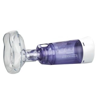 Philips OptiChamber Diamond, komora inhalacyjna, antystatyczna, ze średnią maską dla dzieci 1-5 lat - zdjęcie produktu