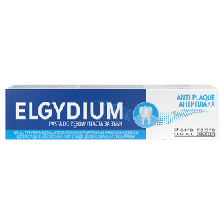 Elgydium Anti-Plaque, pasta do zębów przeciw płytce nazębnej, 75 ml USZKODZONE OPAKOWANIE - zdjęcie produktu