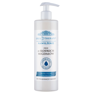 Optima Natura, naturalny olej ze słodkich migdałów, 400 ml USZKODZONE OPAKOWANIE - zdjęcie produktu