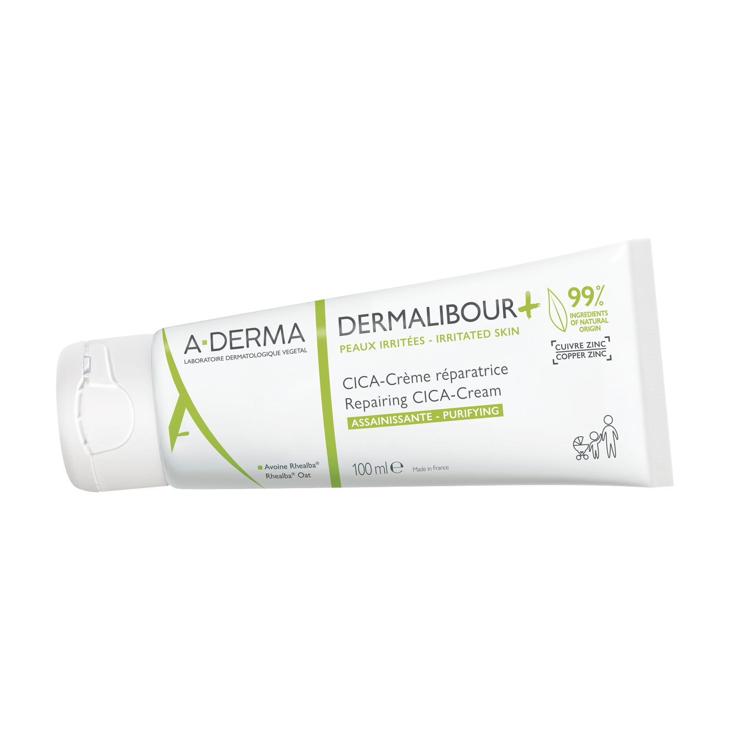 A-Derma A-Derma Dermalibour+ Cica, regenerierende Creme für die Haut gereizt, ab dem 1. Lebenstag, 100 ml — Inhaltsstoffe und Bewertung