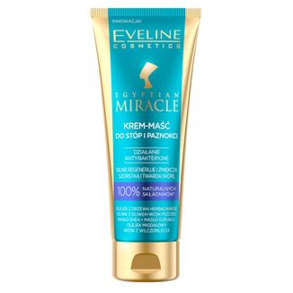 Eveline Cosmetics Egyptian Miracle, krem-maść do stóp i paznokci, 50 ml - zdjęcie produktu