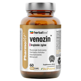PharmoVit HerbalLine Venozin, krążenie żylne, 60 kapsułek - miniaturka zdjęcia produktu