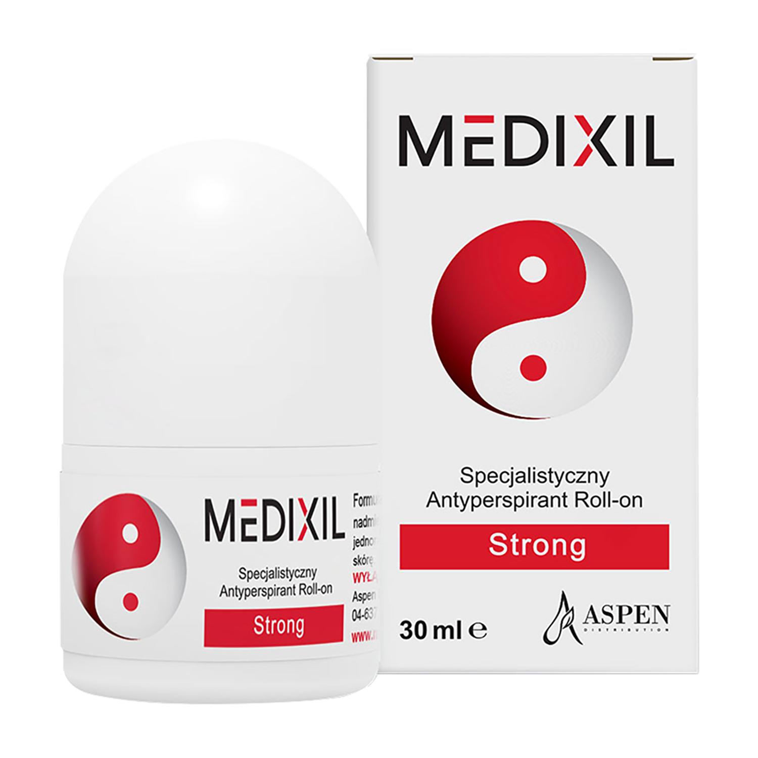 Medixil Medixil Strong, antyperspirant roll-on, 30 ml — Składniki i ocena